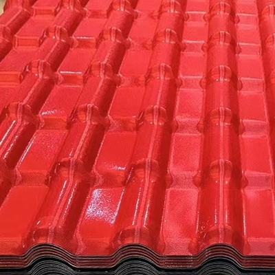 160mm Wave Asa Synthetic Resin Roof Tile Weather Resistance Spanish Roof Sheets