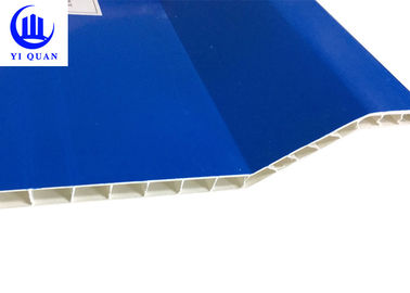 Pvc Corrugated Twin Wall Roofing Sheets Colourful 10mm Multi - layer