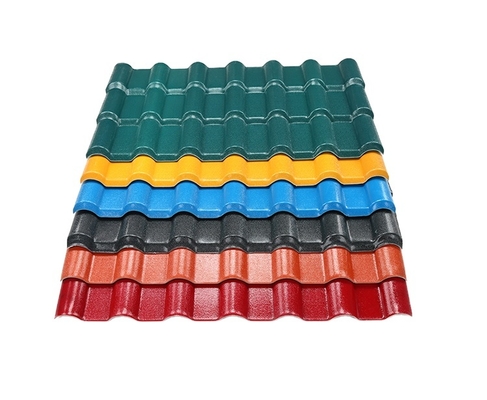 ASA Synthetic Resin Roof Tile 2.5mm 3.0mm Thickness Weatherproof