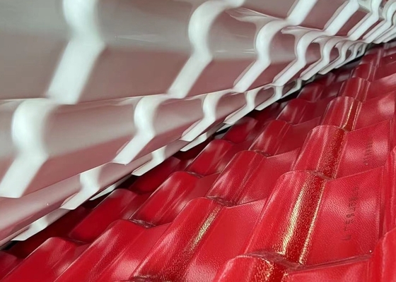 Environment Friendly Asa Resin Tile 219mm Excellent Load Carrying Ability Roof Tile
