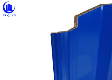 Pvc Corrugated Twin Wall Roofing Sheets Colourful 10mm Multi - layer