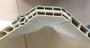 Plastic Apvc Corrugated Polycarbonate Roofing Sheets Heat Insulation Sound Proof 930 Mm Width