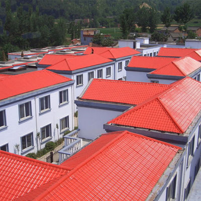 ASA Synthetic Resin Roof Tile 2.5-3.0MM Fireproof Corrugated