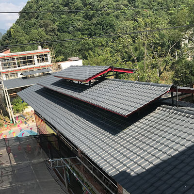 ASA Synthetic Resin Roof Tile 2.5mm 1050mm Width ISO Certified