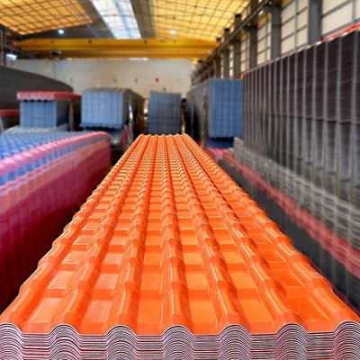 ASA Synthetic Resin Roof Tile 2.5mm 3.0mm Thickness Weatherproof