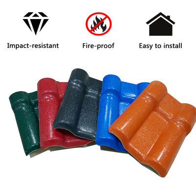 ASA Synthetic Resin Roof Tile 1050mm Width 2.5mm Thickness