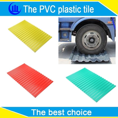 PVC Roof Tiles 1.8mm-3.0mm Thickness 1050mm Width 4-Year Warranty