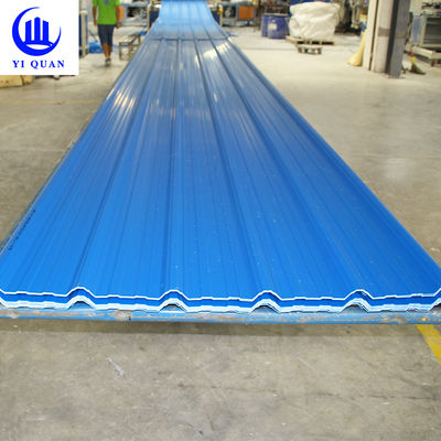 PVC Roof Tiles 1.8mm-2.5mm Thickness Custom Length 5-Year Warranty
