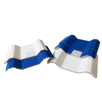 930mm PVC Hollow Roof Sheet 10mm Thick Twin Wall Design