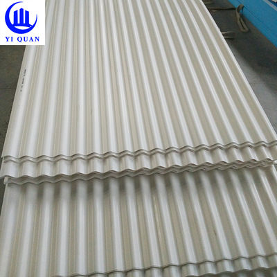 UPVC Spanish Roof Sheet 1.5mm-2.8mm Thickness 1130mm Width
