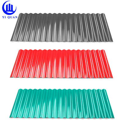 UPVC Roof Tiles 1.5mm-2.8mm Thickness 1130mm Width