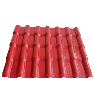 ASA Synthetic Resin Roof Tile 2.5mm-3.0mm Thick for Villa Construction