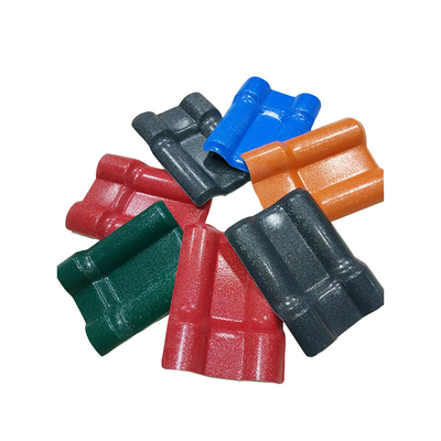กระเบื้องหลังคาเรซินสังเคราะห์ PVC กันไฟความกว้าง 1,050 มม. สำหรับระเบียงโรงงาน