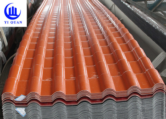 แผ่นหลังคา Asa Pvc น้ำหนักเบา ความหนา 2.5 มม. สำหรับบ้านพักอาศัย
