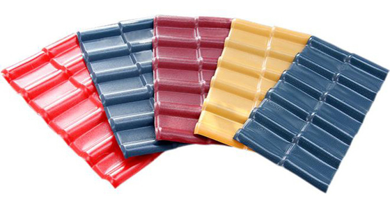 แผ่นหลังคาเรซินสังเคราะห์ Wave ASA 160 มม. กระเบื้องหลังคาทนแรงกระแทกกันน้ำ