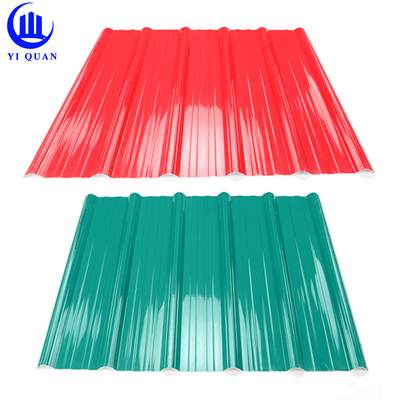 แผ่นหลังคา Upvc Lader ขนาด 2.5 มม. สำหรับโรงงานอุตสาหกรรมเคมีภัณฑ์ติดตั้งง่าย