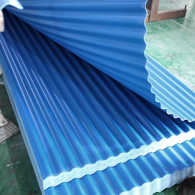 กระเบื้องหลังคา PVC ทนต่อสภาพอากาศสำหรับ Carport Custom Length