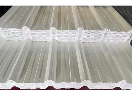 แผ่นหลังคา Pvc Upvc ความหนา 1.8 มม. สำหรับการประชุมเชิงปฏิบัติการผนังโรงงาน